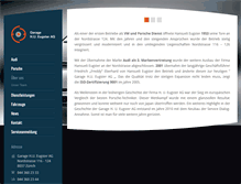 Tablet Screenshot of garageeugster.ch